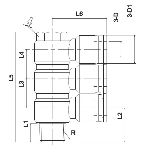 PMPH, All metal Pneumatic Fittings with NPT AND BSPT thread, Air Fittings, one touch tube fittings, Pneumatic Fitting, Nickel Plated Brass Push in Fittings